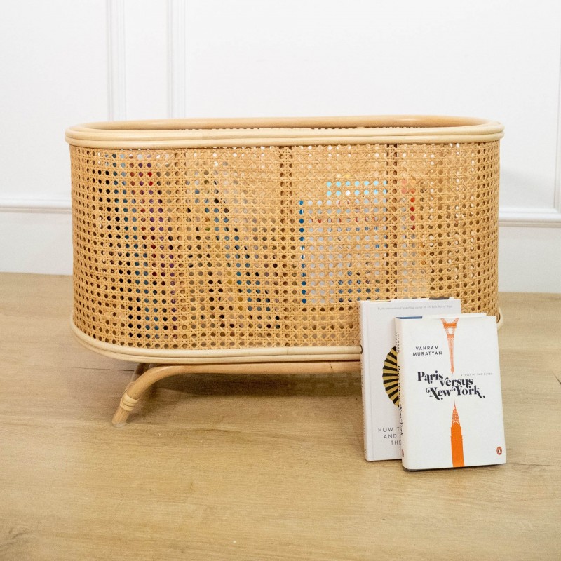 Wicker Rattan Plant Stand