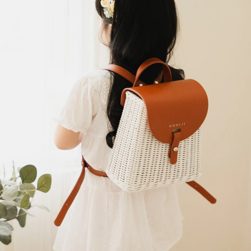 Rattan Backpack