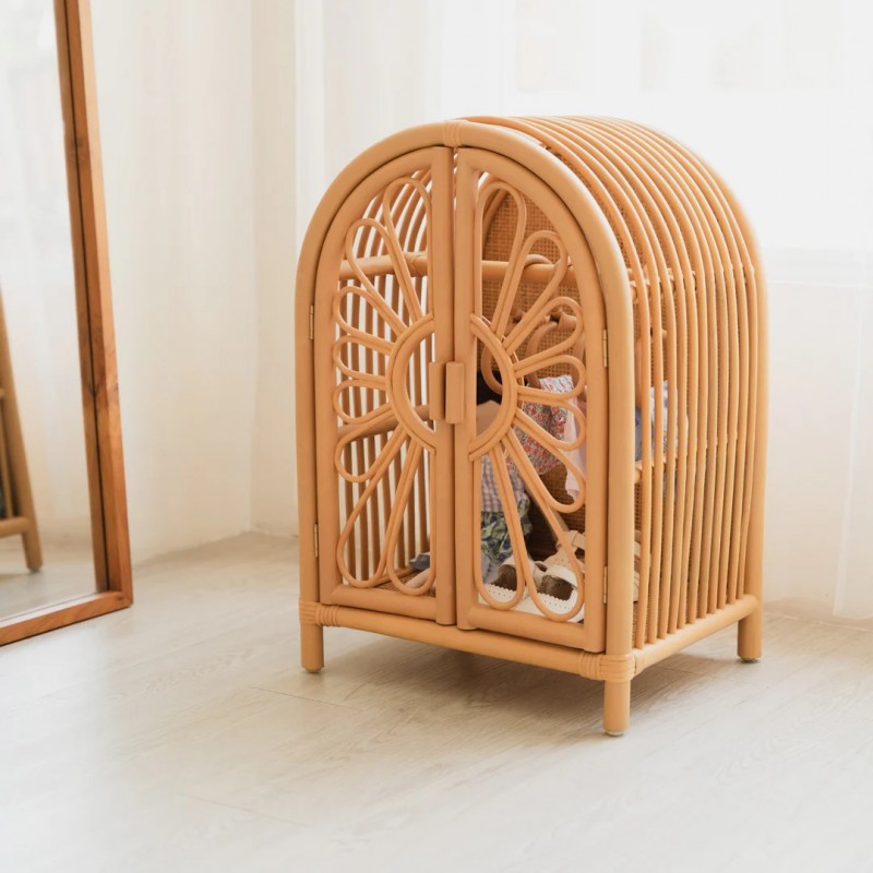 Rattan Doll Closet